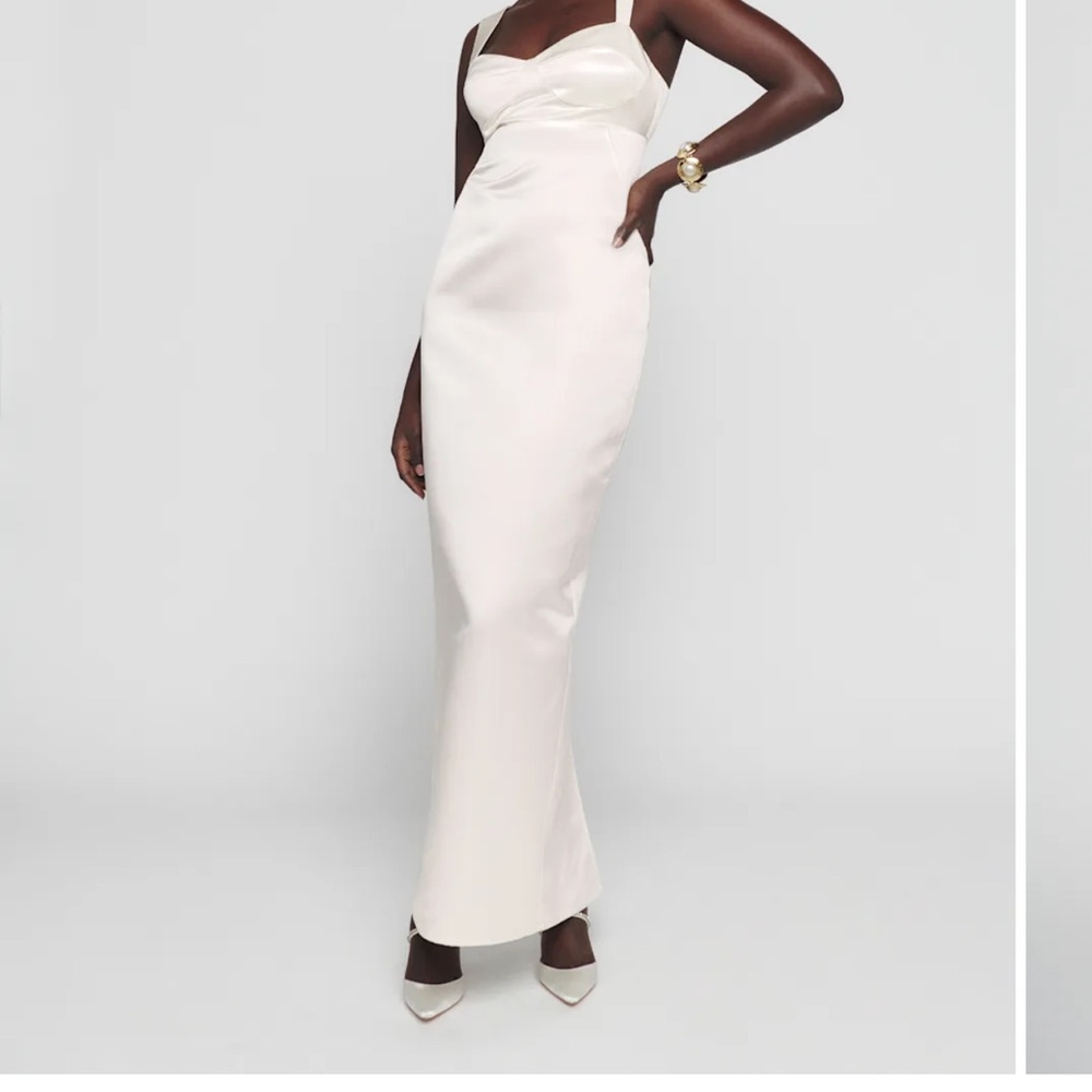 Reformation Cream Maxi Dress - NEVER WORN - size 2
